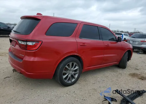 2015 Dodge Durango Limited z USA, uszkodzony, nr VIN 1C4RDHDG3FC826608